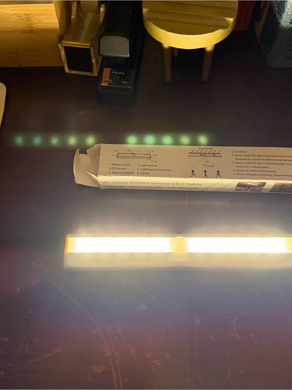 (Sale $5) Wireless Motion Sensor LED Light - White